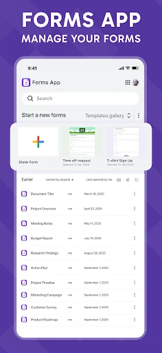 Download Forms App Terbaru – Buat & Isi Formulir Gratis - Screenshot 1