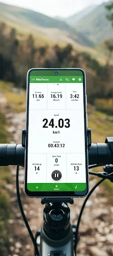 Download BikeTrace – Pelacak Sepeda Terbaik & Akurat Gratis - Screenshot 2