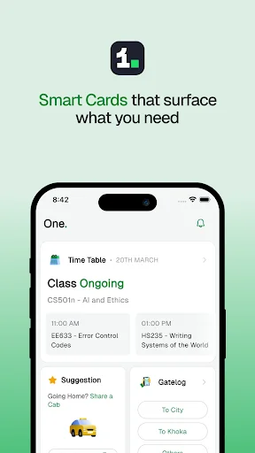 Download OneStop IITG Terbaru – Solusi Kehidupan Kampus Praktis - Screenshot 1