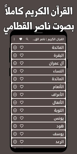 Download Murottal Nasser Al-Qatami Offline – Al-Quran MP3 - Screenshot 1