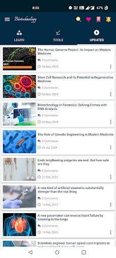 Download Aplikasi Biotechnology Terbaru – Belajar Bioteknologi Gratis - Screenshot 4