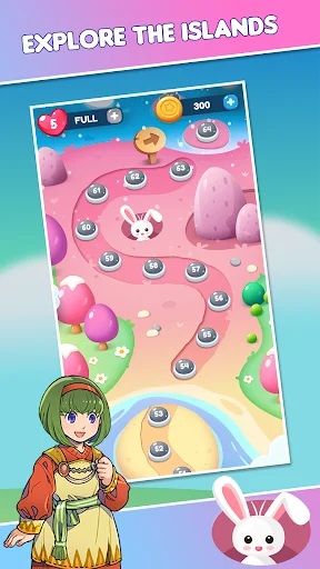 Download Gems Blast – Match Puzzle Terbaru – Game Teka-teki Seru - Screenshot 4