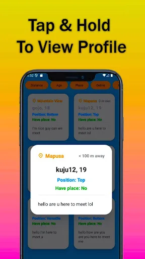 Download Moga Gay Dating & Chat Terbaru – Temukan Teman Gay - Screenshot 1