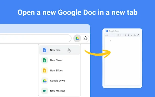 New Doc for Google Docs™ – Buat Dokumen & File Baru Instan - Screenshot 1