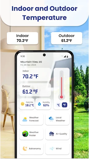 Download Room Temperature – Thermometer Terbaru – Cek Suhu Gratis - Screenshot 1
