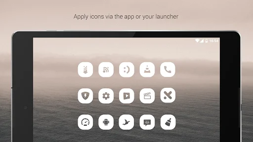 Download Pasty – White Icon Pack Terbaru – Ikon Minimalis Gratis - Screenshot 9