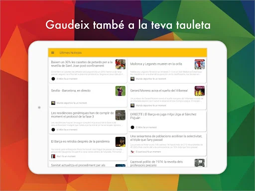 Download Catalan News Terbaru – Berita & TV Gratis di Android - Screenshot 8