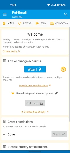 Download FairEmail Terbaru – Aplikasi Email Privasi Terbaik - Screenshot 1