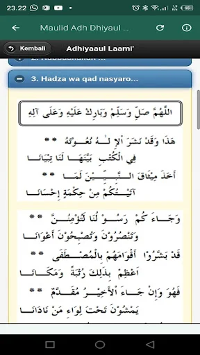 Download Rawi Maulid Nabi Offline Terbaru – Kitab Sholawat Gratis - Screenshot 15