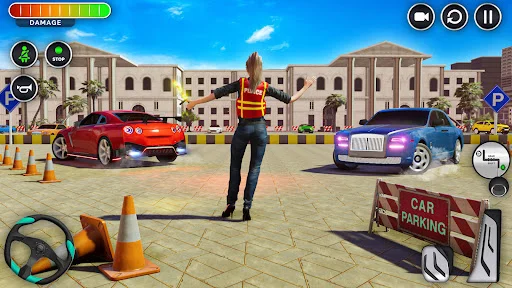 Download Car Games: City Driving School – Simulasi Mengemudi - Screenshot 16