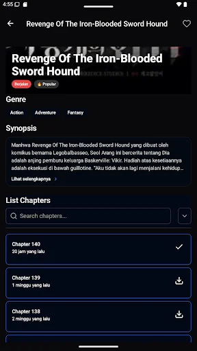Download Indo Manga Terbaru – Baca Komik Offline Gratis & Cepat - Screenshot 7