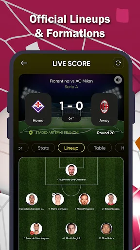 Download LiveScore: Soccer Stats & News – Update Skor Bola Tercepat - Screenshot 3