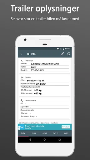 Download Bil Info Nummerplade Terbaru – Cek Data Kendaraan Gratis - Screenshot 4