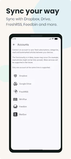 Download FeedFlow RSS Reader Terbaru – Pembaca Berita Minimalis - Screenshot 4