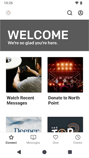 Download North Point App Terbaru – Akses Khotbah & Komunitas - Screenshot 1