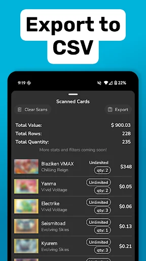 Download DittoDex Terbaru – Pelacak Harga Kartu Pokémon Gratis - Screenshot 5