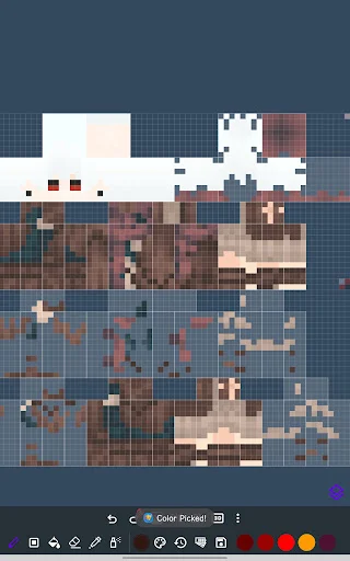 3D Skin Editor for Minecraft – Buat Skin Keren Sekarang - Screenshot 14