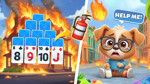 Download Solitaire Farm: TriPeaks Terbaru – Main Game Kartu Seru - Screenshot 4