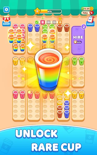 Download Coffee Color Stack Terbaru – Game Puzzle Kopi Seru - Screenshot 11