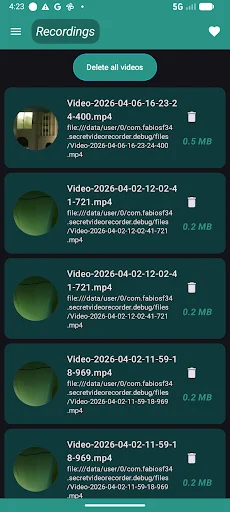 Download Secret Video Recorder – SVR Terbaru – Rekam Video Rahasia - Screenshot 5