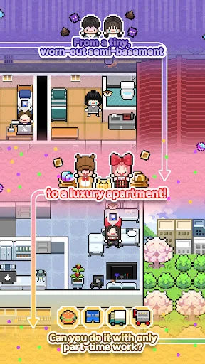 Download LivingAlone3 Terbaru – Game Simulasi Hidup Mandiri - Screenshot 2