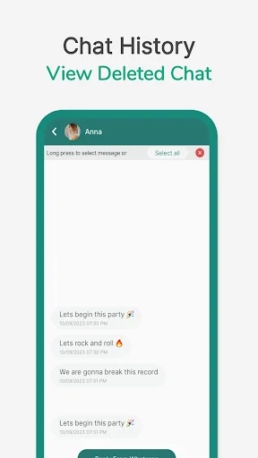 Download WAMR: Pulihkan Pesan Dihapus Terbaru – Gratis - Screenshot 14