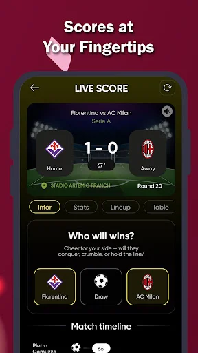 Download LiveScore: Soccer Stats & News – Update Skor Bola Tercepat - Screenshot 8