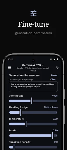 Download LM Playground APK Terbaru – Jalankan AI Offline di Android - Screenshot 4