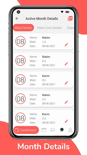 Unduh Mess Manager APK Terbaru – Kelola Pengeluaran Makan Praktis - Screenshot 6