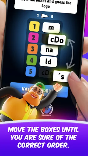 Download Logomania 3 Sort Quiz Words Terbaru – Game Tebak Logo Seru - Screenshot 10