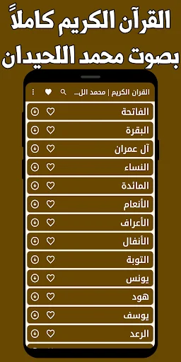 Download Quran Muhammad Al-Luhaidan Lengkap – MP3 Offline - Screenshot 1