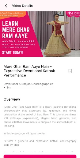 Download Learn Kathak Terbaru – Kursus Tari Klasik India Gratis - Screenshot 7