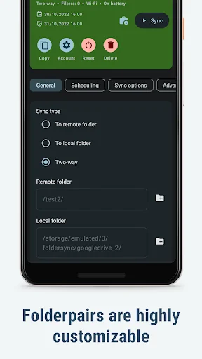 Download FolderSync Pro Terbaru – Sinkronisasi Cloud Otomatis - Screenshot 4