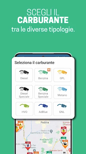 Download Prezzi Benzina Terbaru – Cari SPBU Termurah di Italia - Screenshot 3