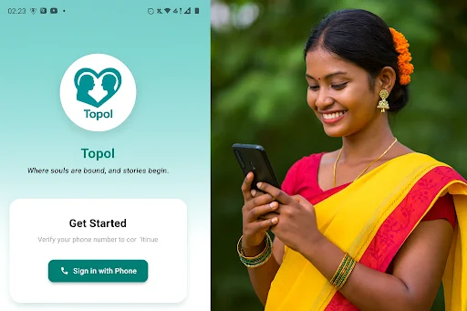 Download Topol: Aplikasi Jodoh Santali Terbaru – Cari Pasangan Aman - Screenshot 6