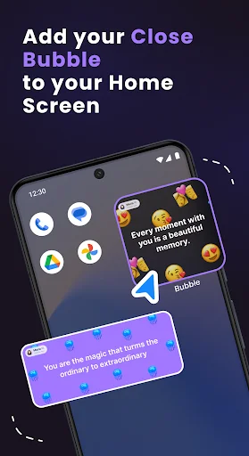 Download Bubbl Widget Terbaru – Media Sosial Privat Gratis - Screenshot 1
