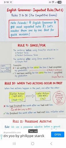 Download 120 Rules of English Grammar – Belajar Bahasa Inggris - Screenshot 5