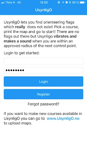 Download UsynligO Terbaru – Olahraga Orienteering Tanpa Bendera - Screenshot 1