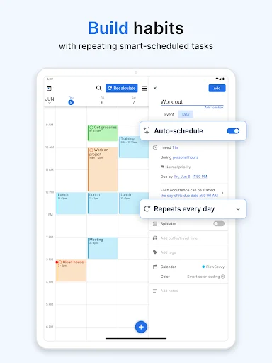 Download FlowSavvy: AI Schedule Planner Terbaru – Atur Waktu Otomatis - Screenshot 13