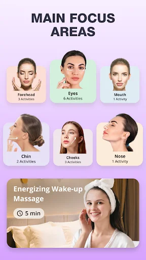 Download Face Yoga Exercise & Face Lift – Kecantikan Alami - Screenshot 8