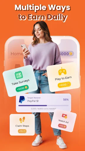 Download CashSpace Terbaru – Main Game Seru Dapat Uang Gratis - Screenshot 1