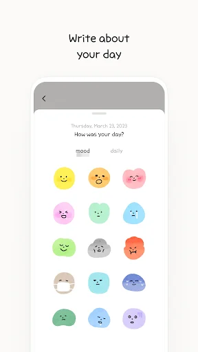 Download Moodie – Buku Harian Mood Terbaik dengan Kunci Aman - Screenshot 2