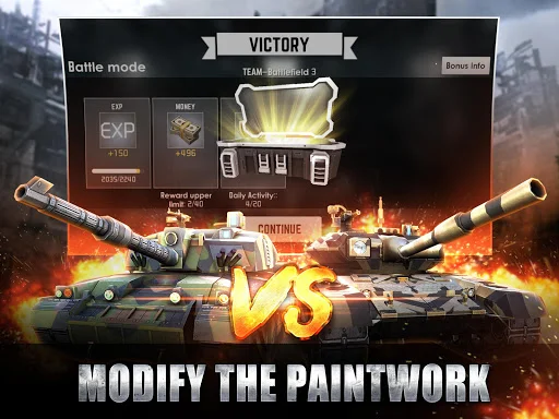Download Tank Strike Battle Online – Game Perang Tank Terbaik - Screenshot 5