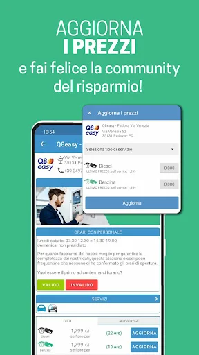 Download Prezzi Benzina Terbaru – Cari SPBU Termurah di Italia - Screenshot 5
