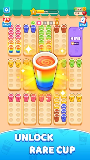 Download Coffee Color Stack Terbaru – Game Puzzle Kopi Seru - Screenshot 4