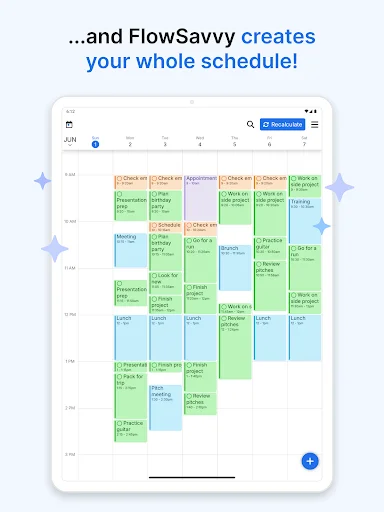 Download FlowSavvy: AI Schedule Planner Terbaru – Atur Waktu Otomatis - Screenshot 11