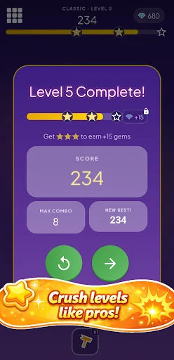 Download Bubble Crush – Match Puzzle Terbaru – Game Seru Gratis - Screenshot 3