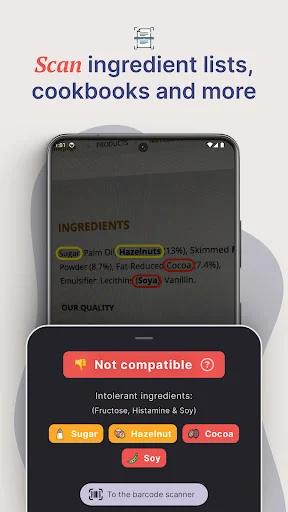 Download InTolerApp: Cek Histamin & FODMAP Terbaru – Aplikasi Diet - Screenshot 4
