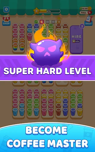 Download Coffee Color Stack Terbaru – Game Puzzle Kopi Seru - Screenshot 12