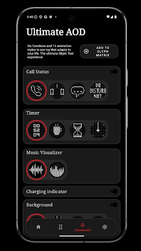 Download Dot Hub for Glyph Matrix Terbaru – Kustomisasi Gratis - Screenshot 4